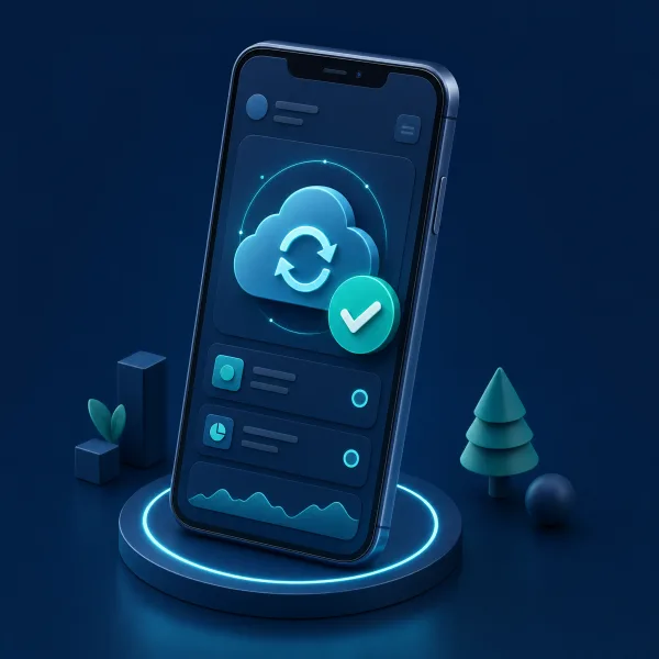Offline-first mobile app